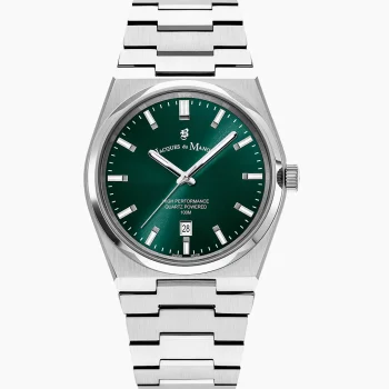 Jacques Du Manoir Gents Horizon Green Dial Watch