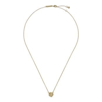 Ted Baker Gold Crystal Flower Pendant