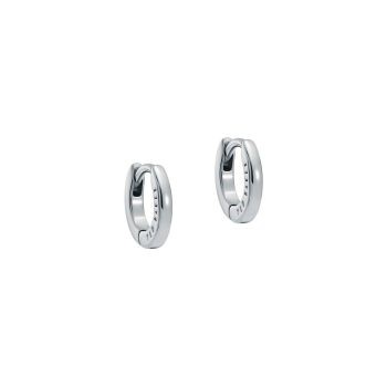 Ted Baker Silver Huggie Hoop Earrings