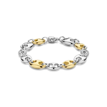 Ti Sento Milano Two-Tone Coffee Bean Bracelet