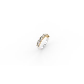 Ti Sento Milano Two-Tone Oval ET Style Ring