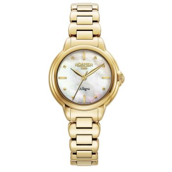 Roamer Ladies Gold Allerga Mother of Pearl Watch