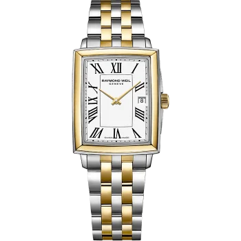 Raymond Weil Ladies Toccata Two-Tone Rectangular Watch