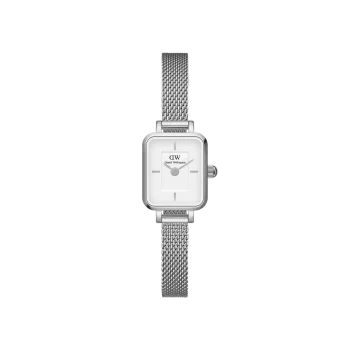 Daniel Wellington Ladies Silver Quadro Mini Watch