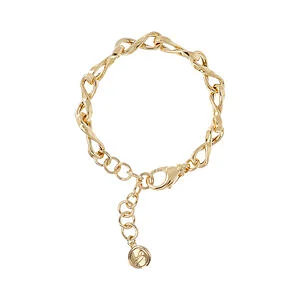 Bronzallure Gold Infinity Chunky Bracelet