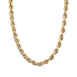 Bronzallure Gold Rope Necklace