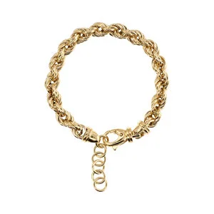 Bronzallure Golden Rope Bracelet