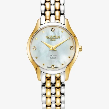Roamer Ladies Two-Tone Diamond Soleure Watch