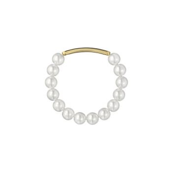 Ted Baker Gold White Beaded Bracelet