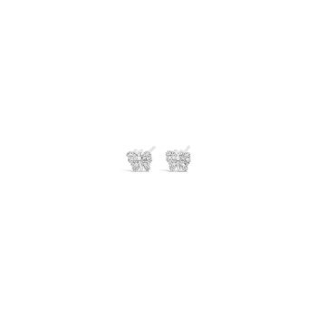Absolute Kids Sterling Silver Butterfly Stud Earrings