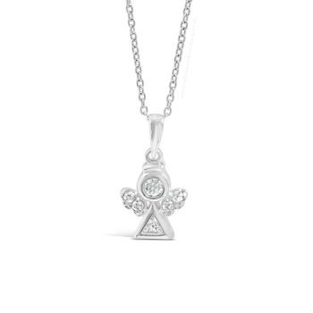 Absolute Kids Sterling Silver Angel Pendant