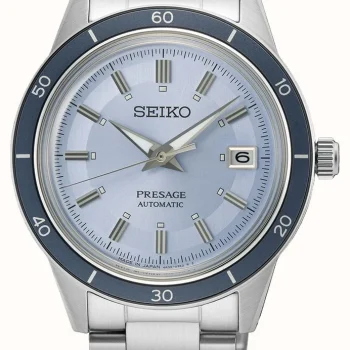 Seiko Gents Presage 60's European Exclusive Blue Dial Watch
