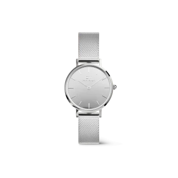 Daniel Wellington Ladies Silver Petite Reflection