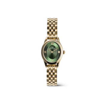 Daniel Wellington Ladies Gold Ophelia Mini Emerald