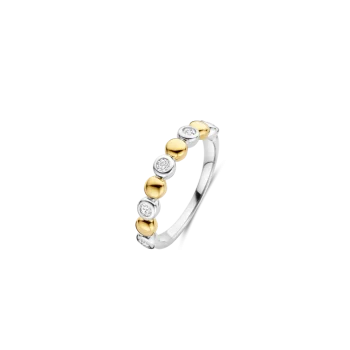Ti Sento Milano Two-Tone Bubble Ring