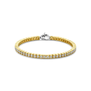Ti Sento Milano Gold Tennis Bracelet