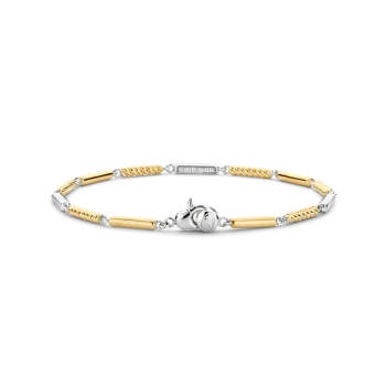 Ti Sento Milano Two-Tone Bar Link Bracelet