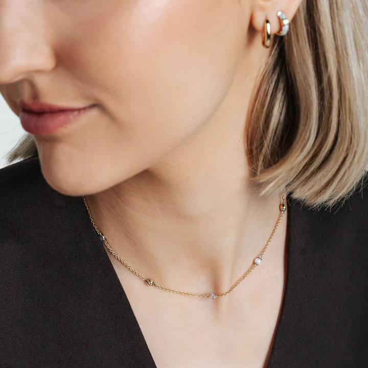 Ti Sento Milano Beaded Necklet