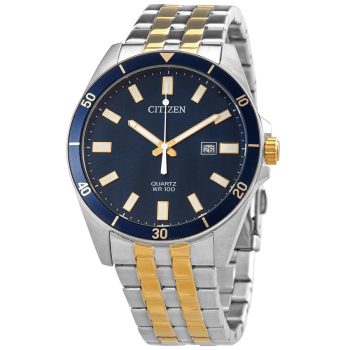 Citizen Gents Two-Tone Blue Dial Quartz Watch