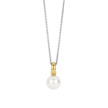 Ti Sento Milano Two-Tone Pearl Pendant