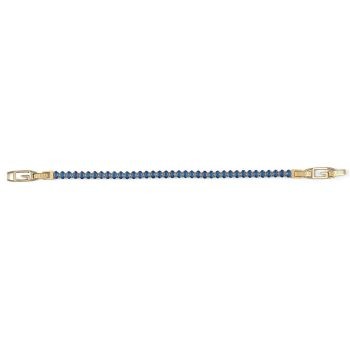 Guess Gold Sapphire Blue Tennis Bracelet