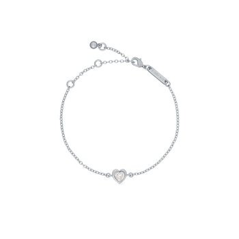 Ted Baker Silver Heart Bracelet