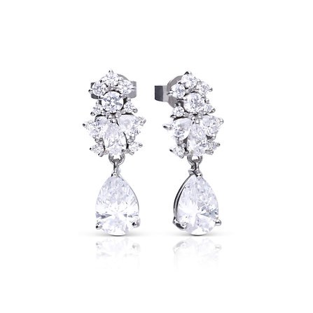 Diamonfire Statement Drop Earrings