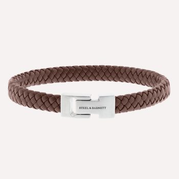 Steel & Barnett Peanut Archie Leather Bracelet