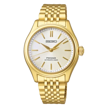 Seiko Ladies Gold Presage Classic Watch