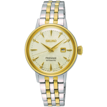 Seiko Ladies Two-Tone Cocktail Time Presage Watch