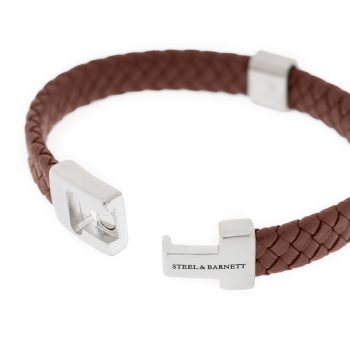Steel & Barnett Peanut Harrison Leather Bracelet