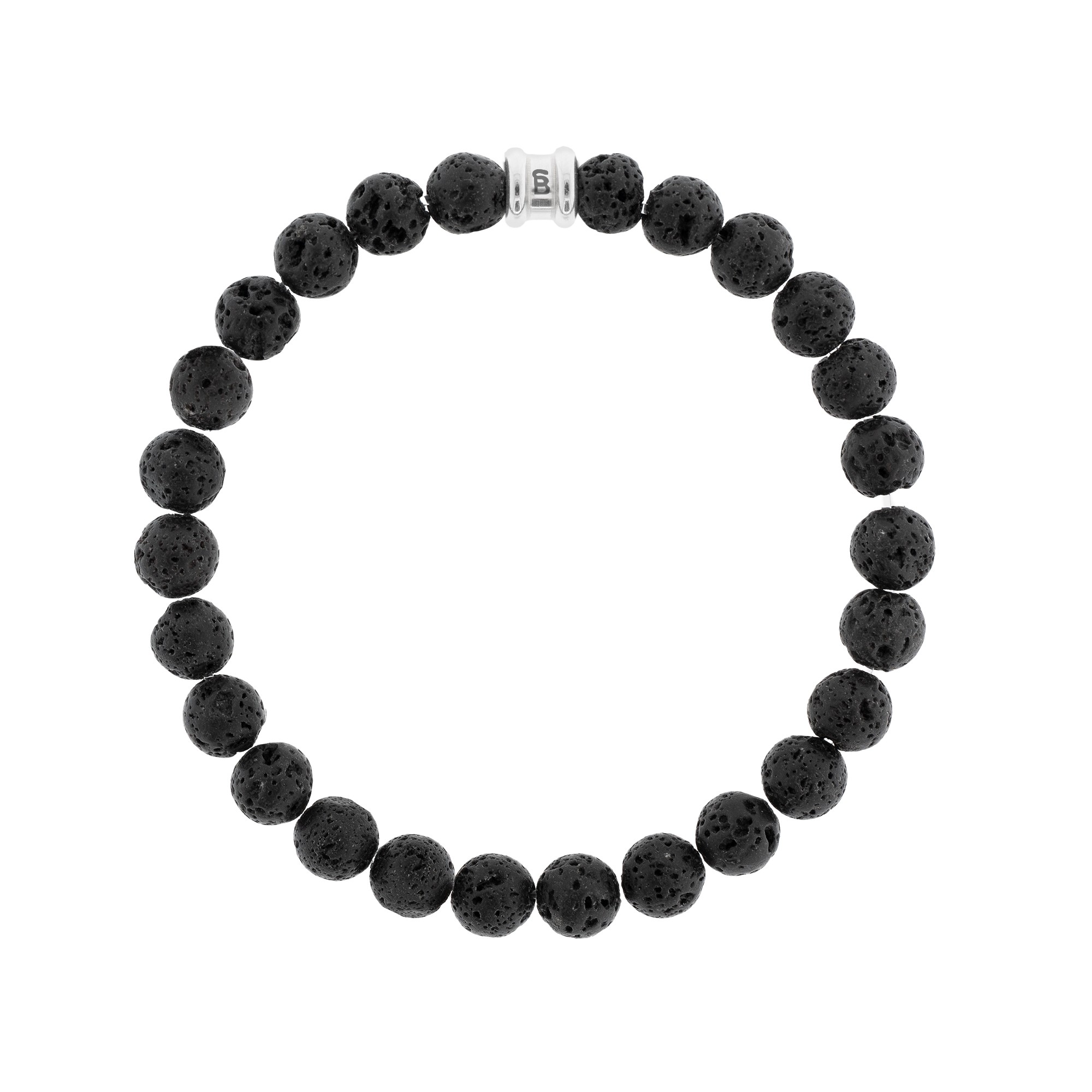 Steel & Barnett 8mm Lava Stones Bracelet