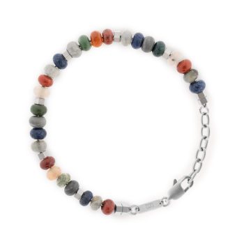 Steel & Barnett Cyrus Spectrum Stones Adjustable Bracelet