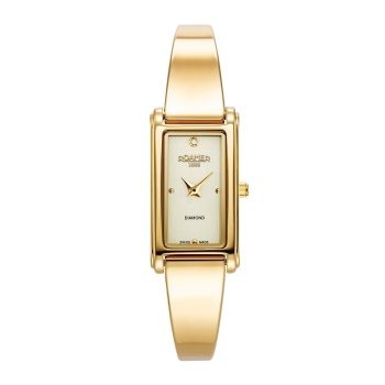 Roamer Ladies Bangle Champagne Dial Watch