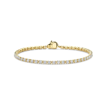 Ti Sento Milano Gold Tennis Bracelet