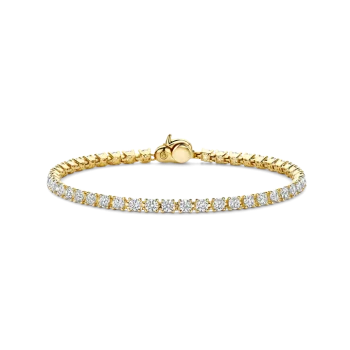 Ti Sento Milano Gold Tennis Bracelet