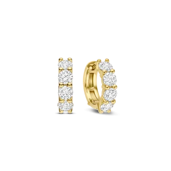 Ti Sento Milano Gold Hoop Earrings