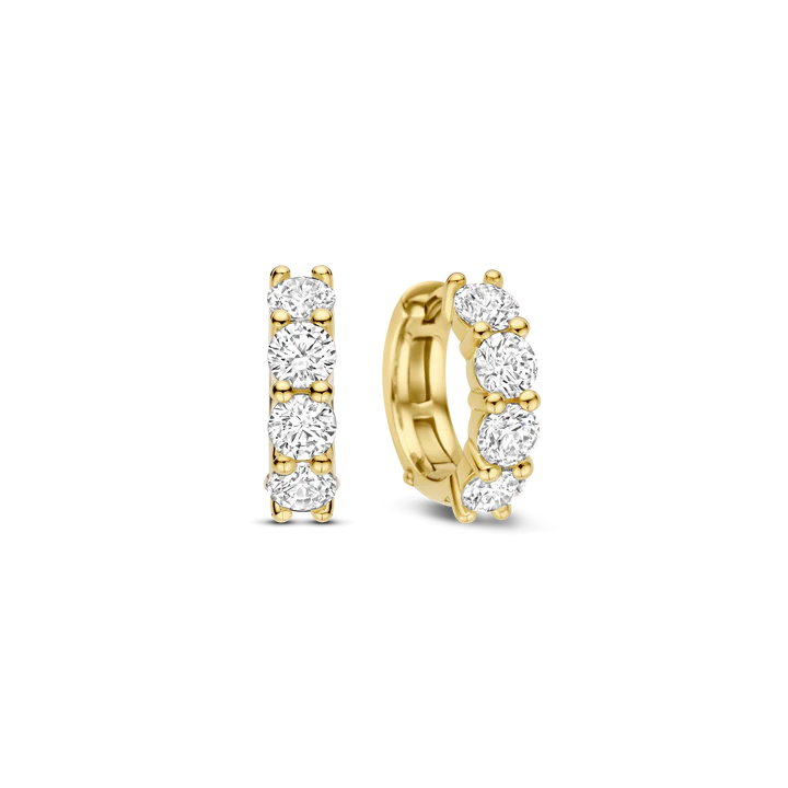 Ti Sento Milano Gold Hoop Earrings