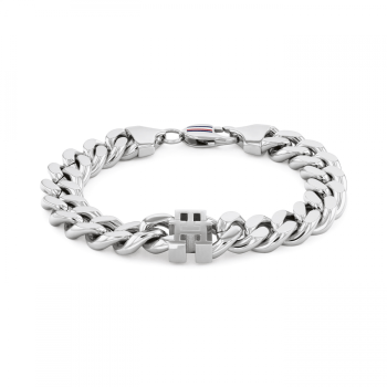 Tommy Hilfiger Gents Chunky Silver Bracelet