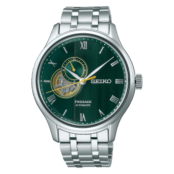 Seiko Gents Green Dial Presage Automatic Watch