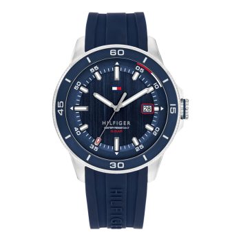 Tommy Hilfiger Gents Navy Rubber Strap Watch