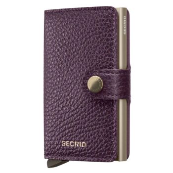 Secrid Pebble Grape Mini Wallet
