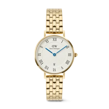 Daniel Wellington Ladies Gold Roman Numerals Watch