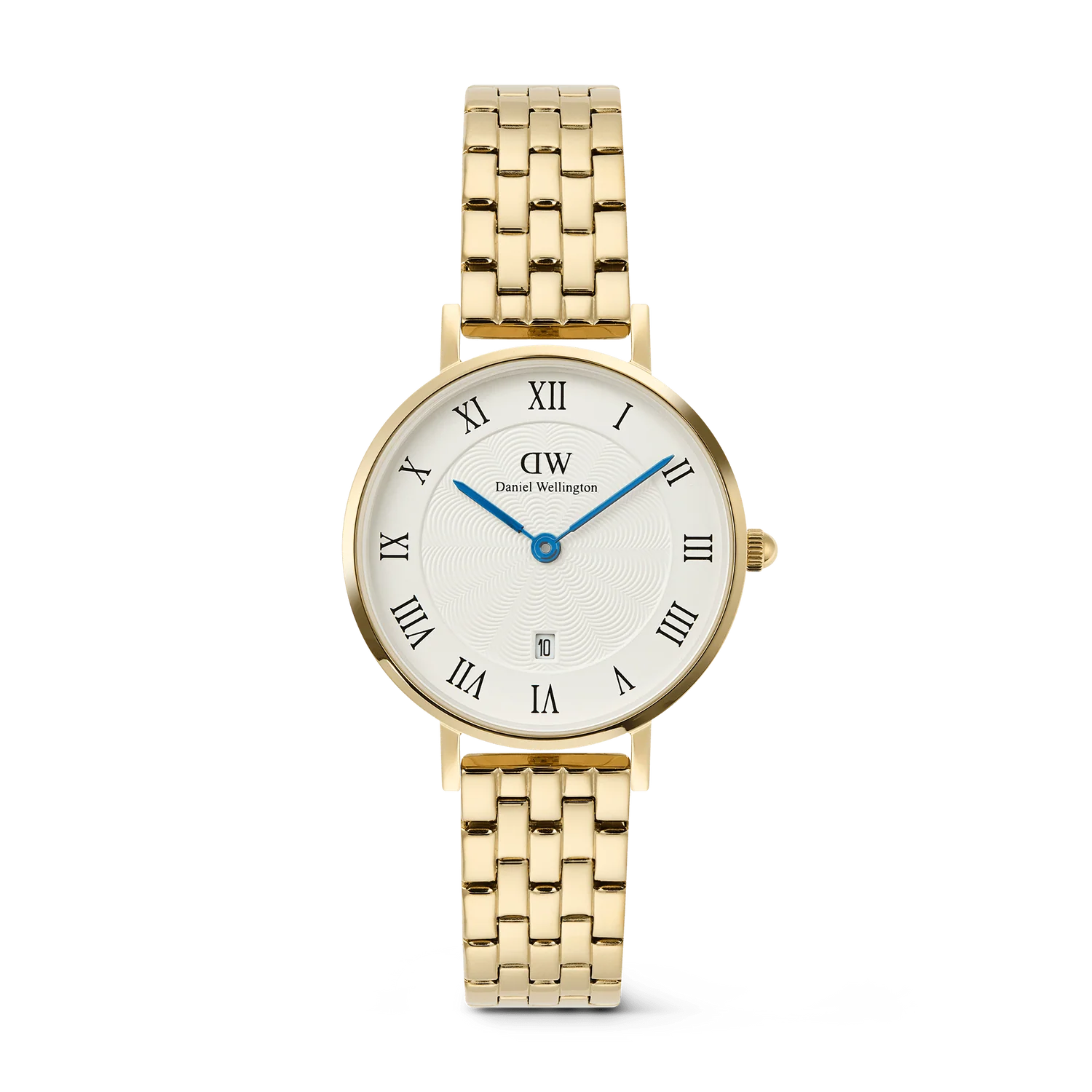 Daniel Wellington Ladies Gold Roman Numerals Watch