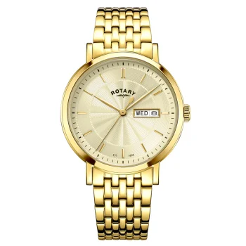 Rotary Gents Gold Heritage Watch