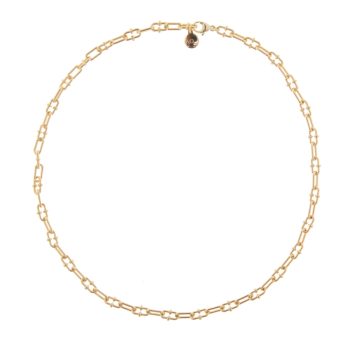Aquaforte Gold Crab Link Necklace