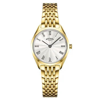 Rotary Ladies Ultra Slim Gold Watch