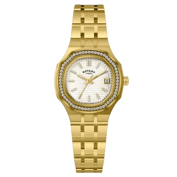 Rotary Ladies Gold Brilliance Watch