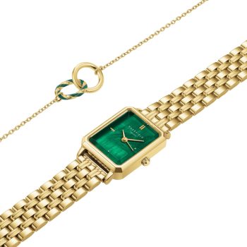 Rosefield Green Octagon & Bracelet Set