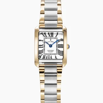Jacques Du Manoir Two Tone Roman Numeral Dial Watch
